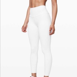 Lululemon white leggings
